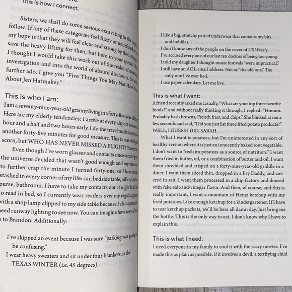 Fierce and Free hardback book by Jen Hatmaker - Picture 5 of 10